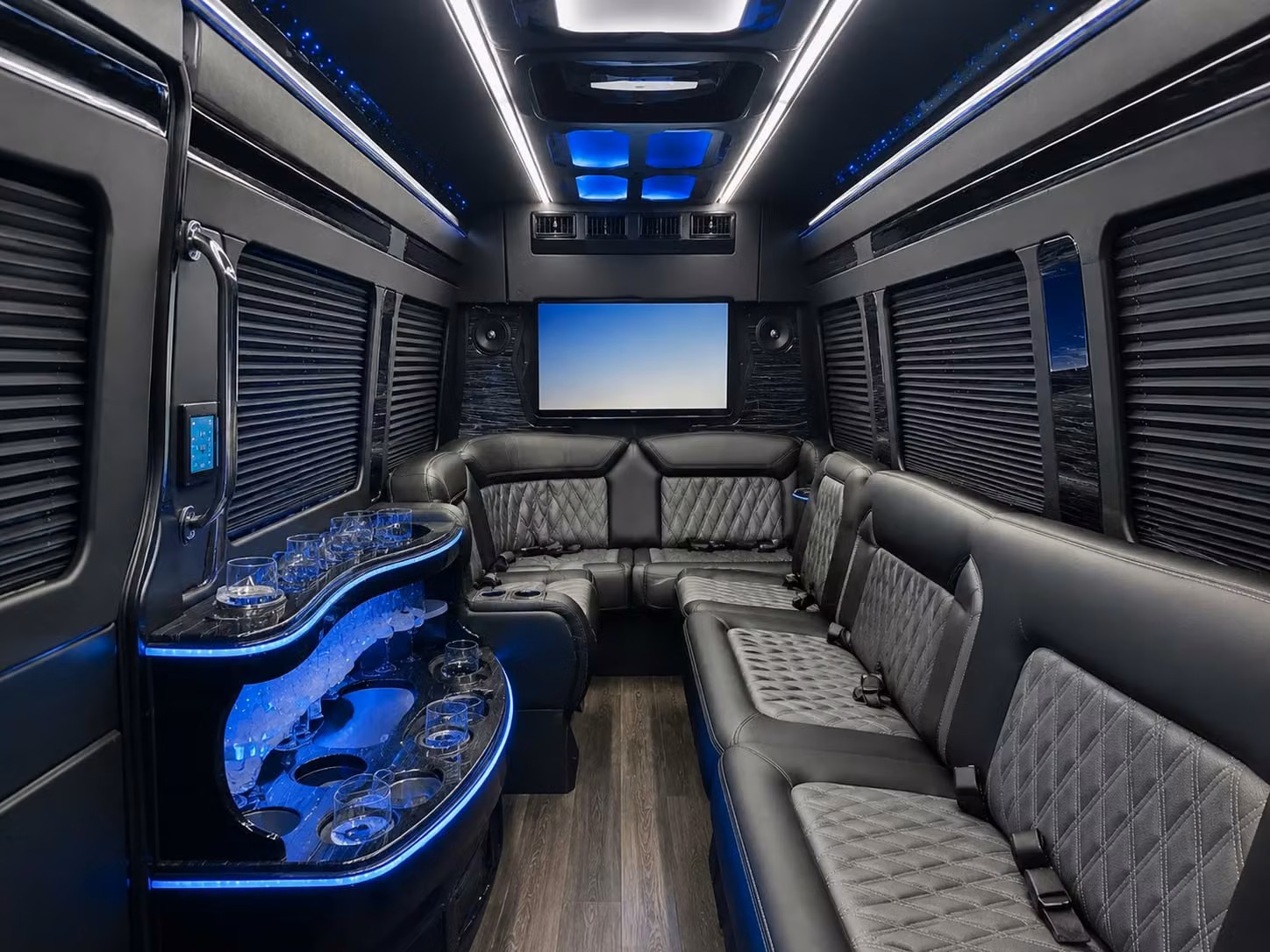sprinter limousine inside
