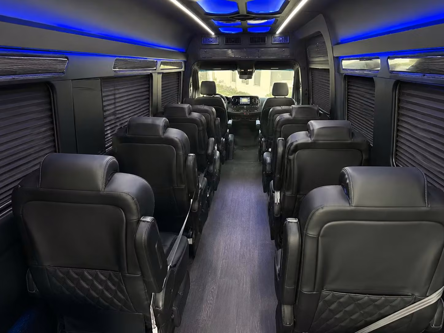 sprinter van with driver interior