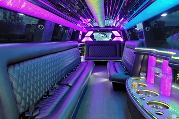 Virginia Beach Limo Interior